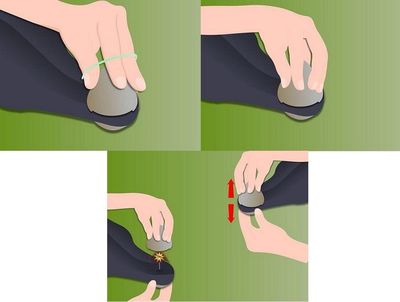 как снять магниты с одежды